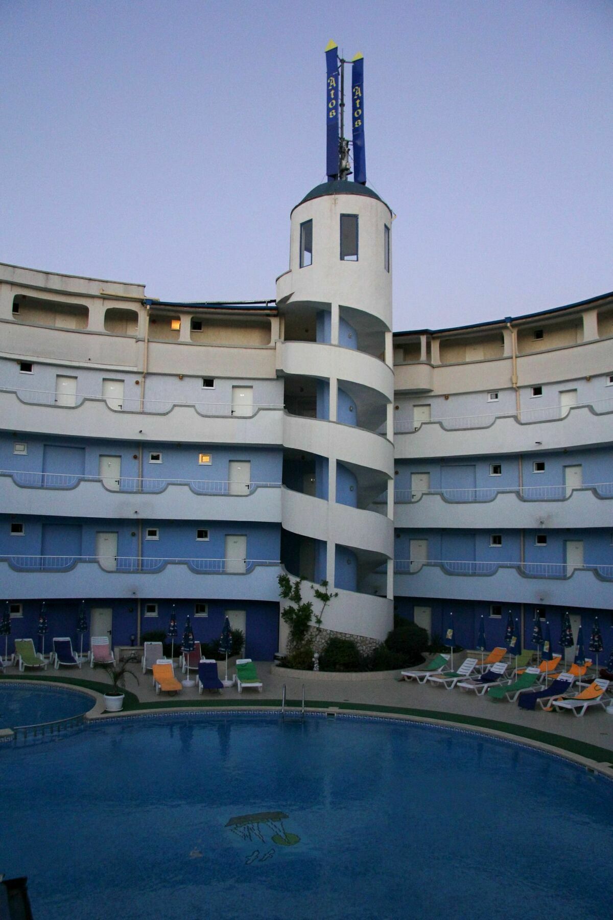 סאני ביץ' Atos Hotel מראה חיצוני תמונה